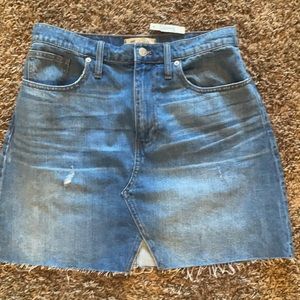 Madewell Jean Skirt w/ tags